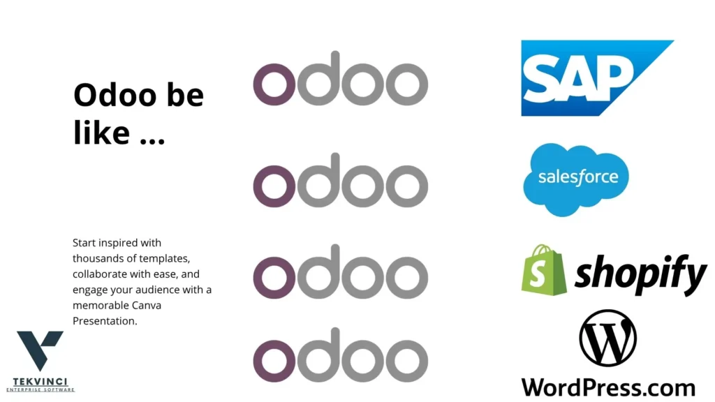 Odoo 是什麼, Odoo-be-like