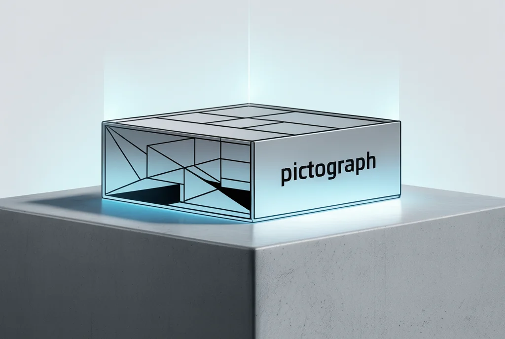 A locked box with some visible and some hidden components, representing encapsulation in programming