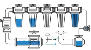 filtration system showing tests being skipped based on conditions