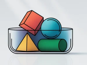 Python set represented as a container with unique diverse objects inside